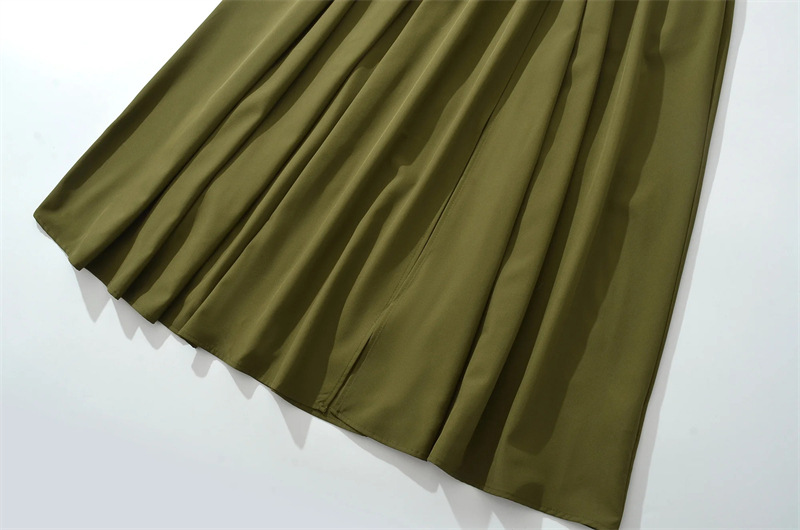 Scarf-Strap Tie-Detail Dress