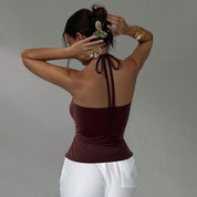 Halter Vest Fitted Innerwear