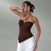 Halter Vest Fitted Innerwear