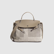 Zorashe Kelly Soft Leather Patchwork Bag
