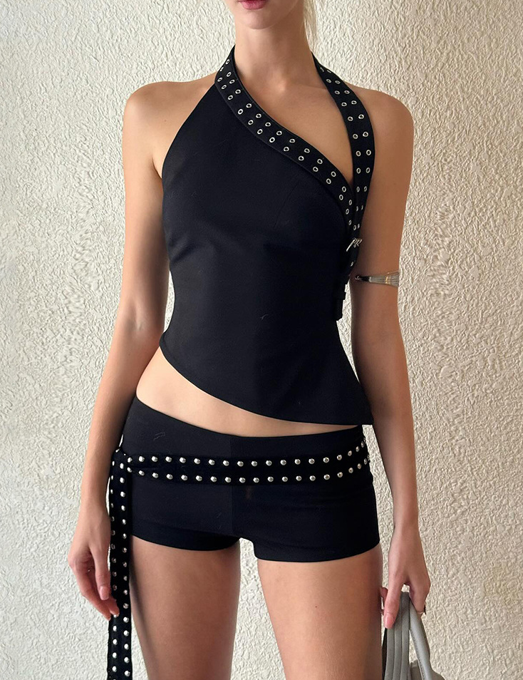 black-grommet-halter-top-studded-shorts-two-piece-set-y2k_Zorashe_Sets023_1.png