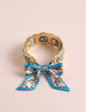 Boho Chic Scarf Wrap Bangle Bracelet
