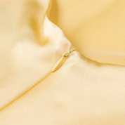 Gold Satin Multi-Strap Backless Maxi Dress