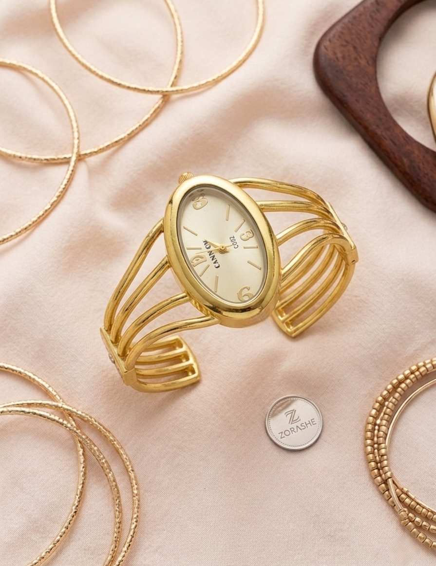 gold-tone-statement-cuff-watch-bracelet-abstract-geometric-bangle_zorashe_ABL002_1.png