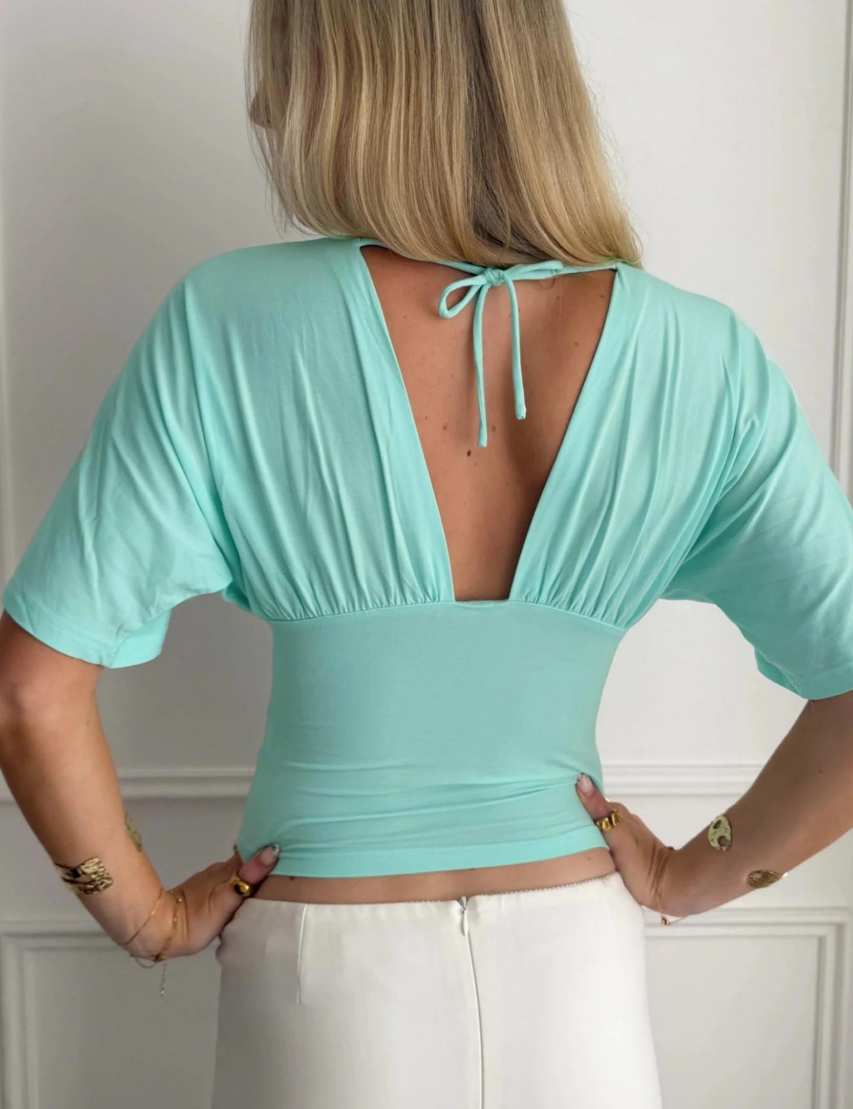 mint-green-plunging-v-neck-ruched-top-Zorashe-TTC070-2.jpg