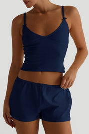 Cami Top & Shorts Loungewear Pajama Set
