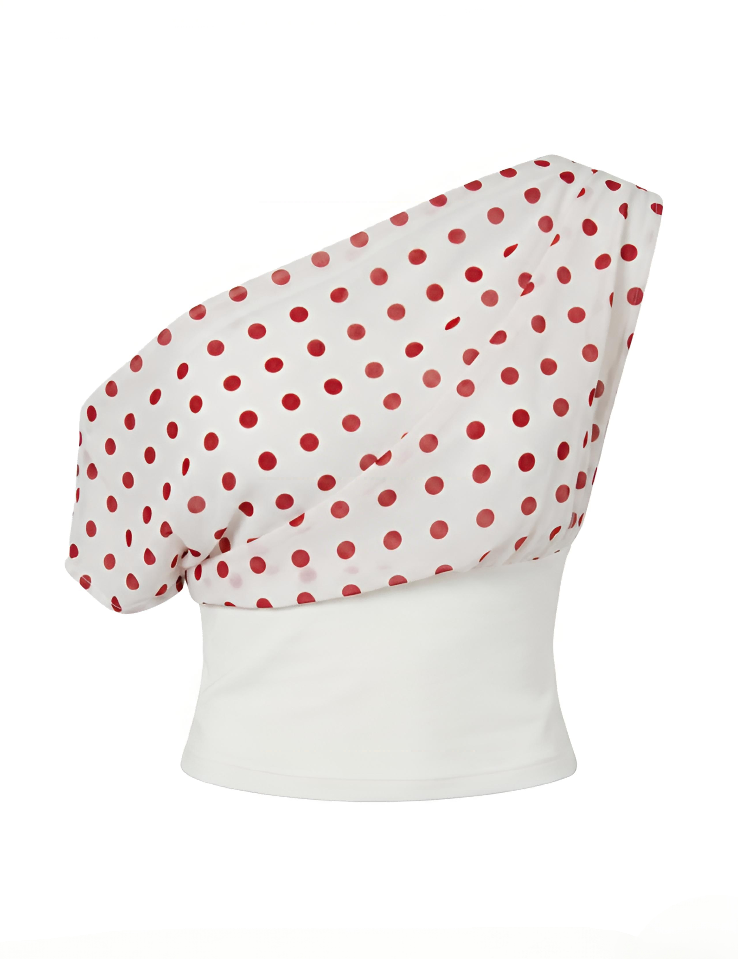 one-shoulder-red-polka-dot-chiffon-top-white-waist-elegant-blouse_Zorashe_BL003_3.png
