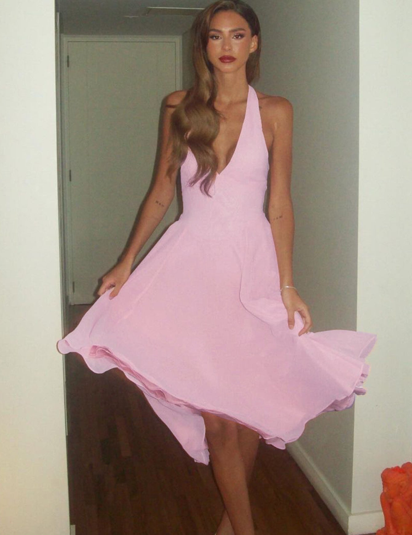 pink-v-neck-high-slit-a-line-maxi-dress-mad015-1.jpg