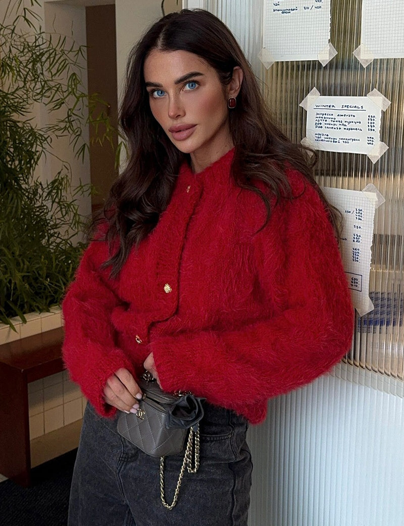 red-fluffy-fuzzy-cropped-cardigan-gold-button-2.jpg