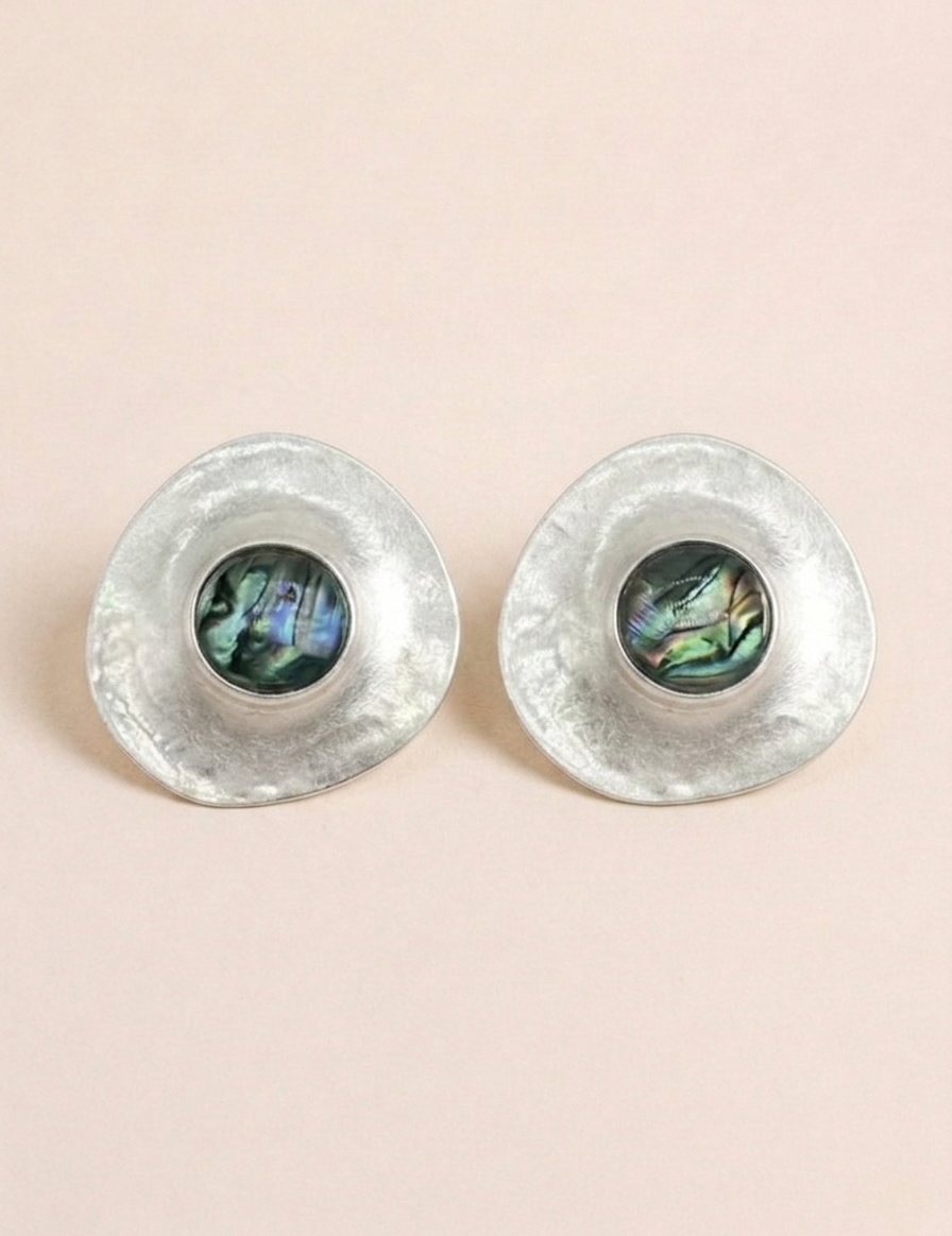 vintage-abalone-shell-earrings-matte-silver-organic-round-studs-statement-jewelry_AER006_1.png