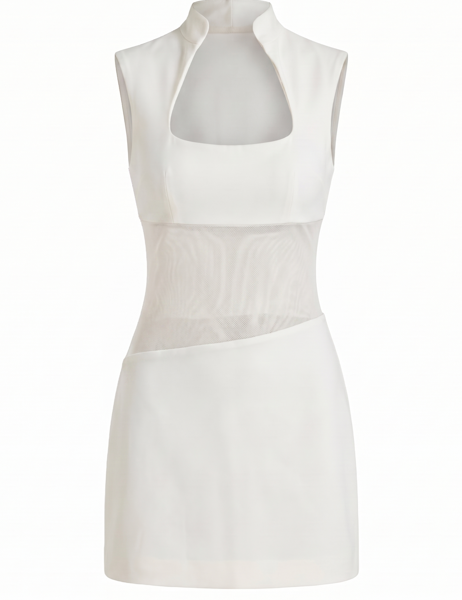 white-high-neck-sheer-mesh-waist-cutout-bodycon-mini-dress_Zorashe_MID010_4.png