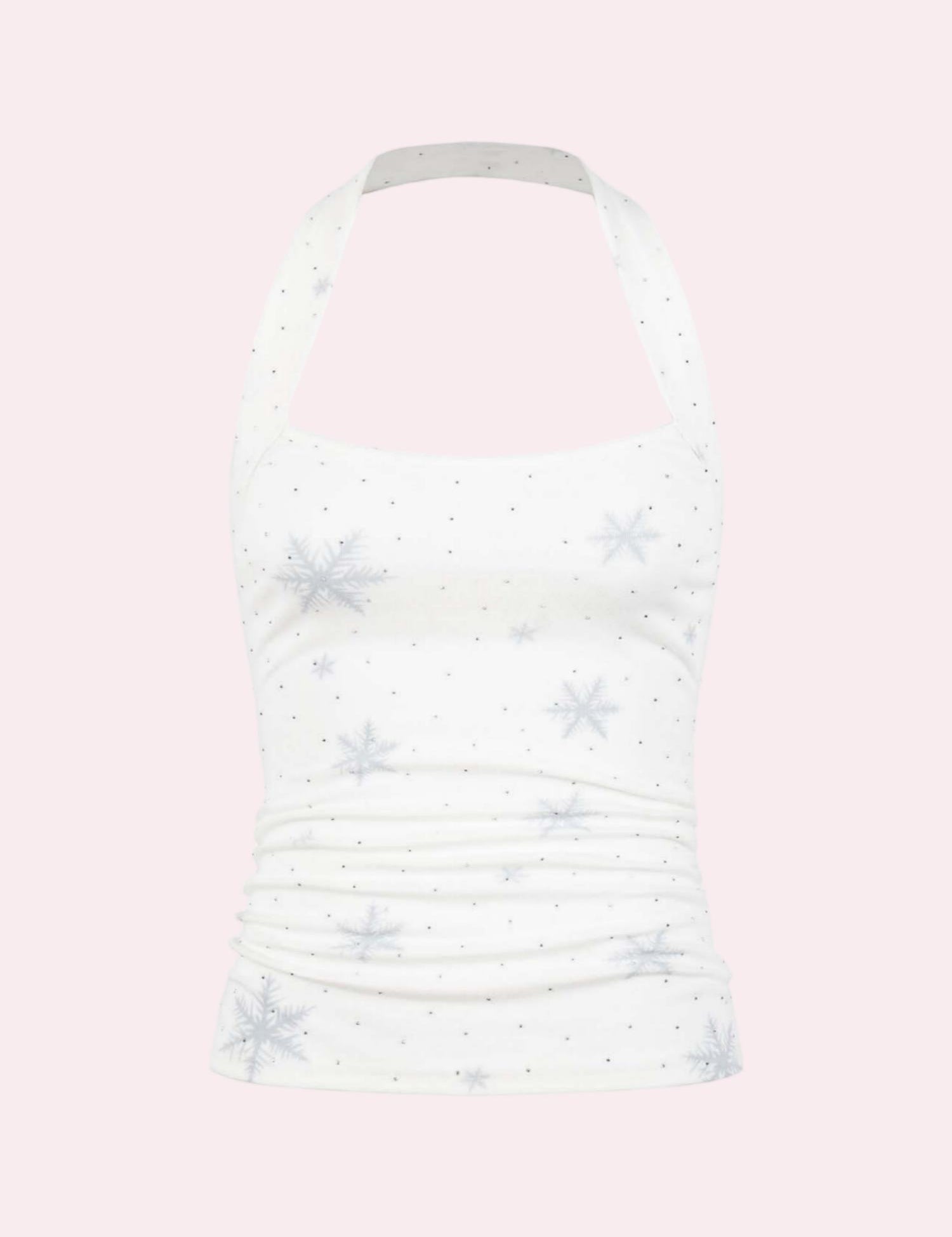 white-snowflake-ruched-halter-top-1.jpg