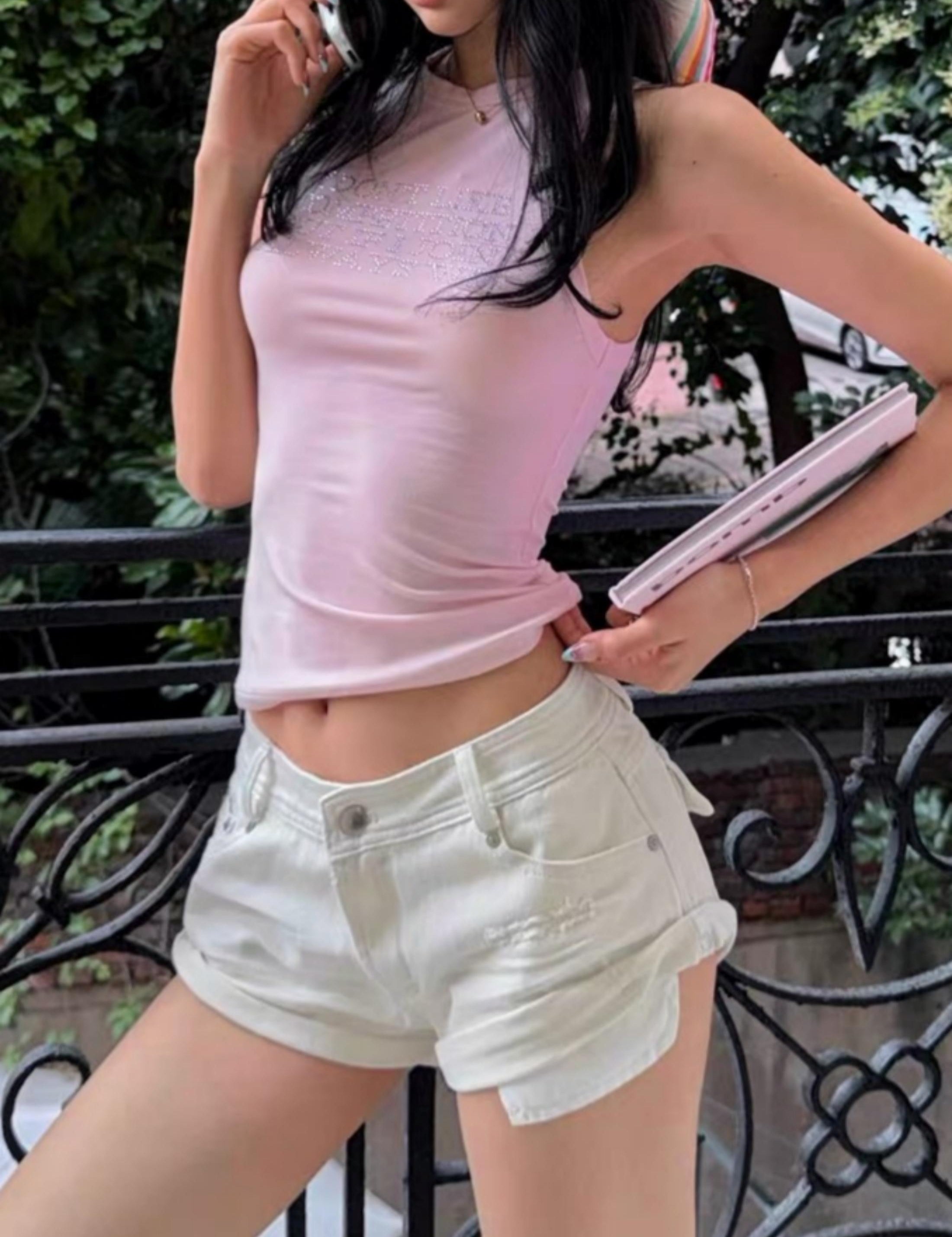 y2k-pink-rhinestone-high-neck-tank-top-lifestyle-Zorashe-TTC075-1.jpg